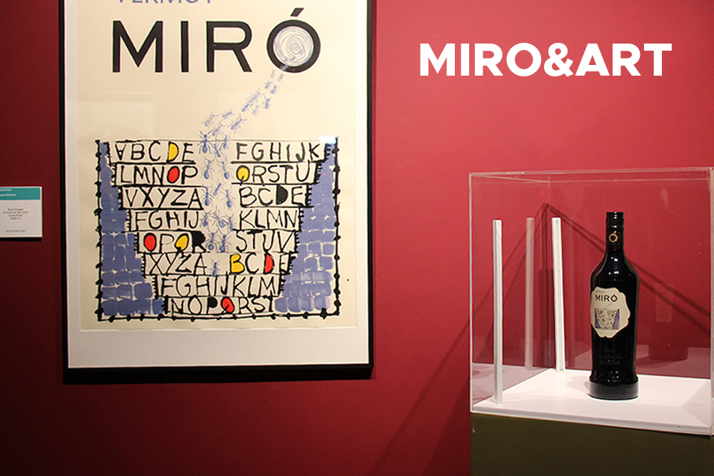 Vermuts Miró presenta l’ampolla Vermut Reserva Edició Limitada amb la nova etiqueta guanyadora al Miro&Art.