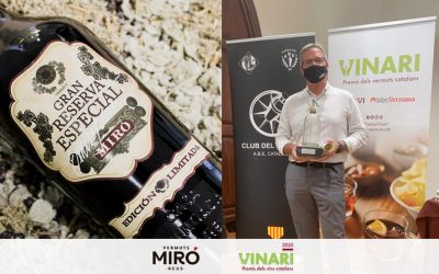 Vermut Miró Gran Reserva Especial consigue el Vinari d’Or al mejor Vermut para cócteles 2020