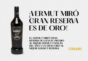 Vermut Miró Gran Reserva, mejor vermut catalán