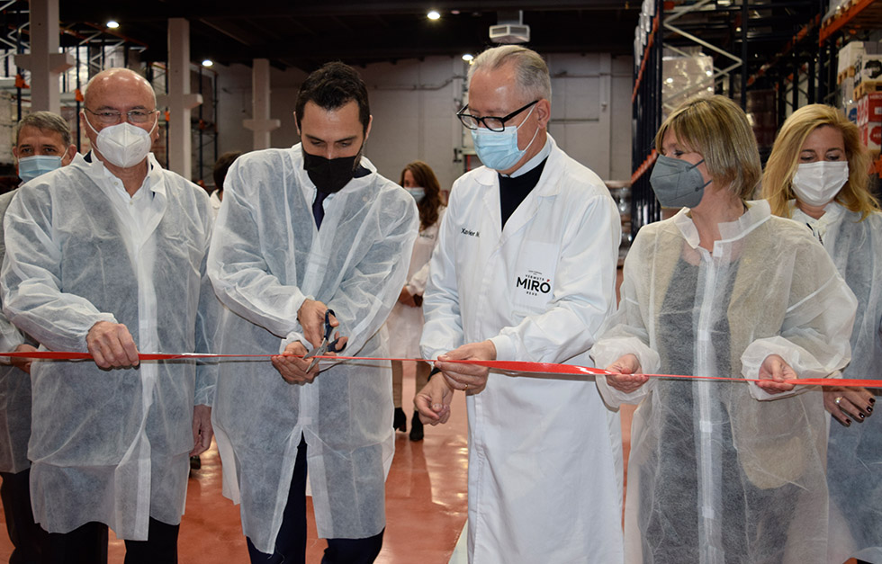 Vermuts Miró inaugura un nuevo centro logístico
