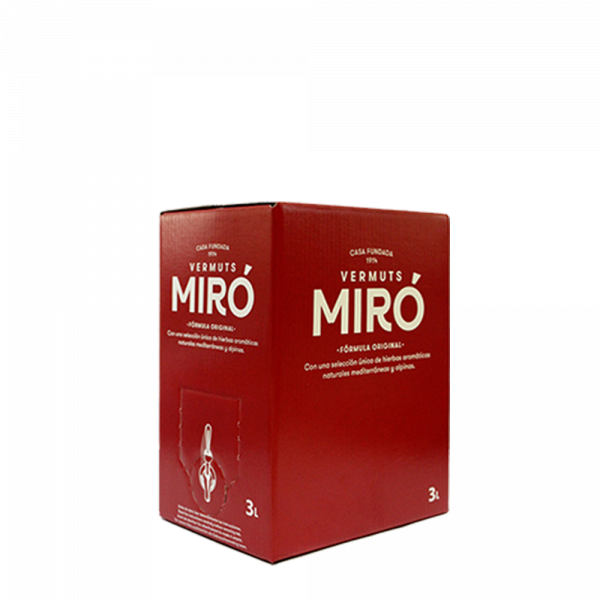 Miró Rosso Box 3L
