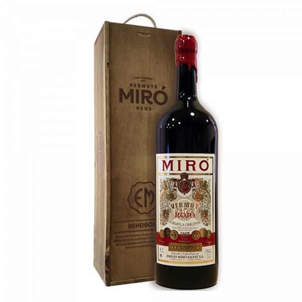 Vermouth Miró Rosso + Estuche de madera