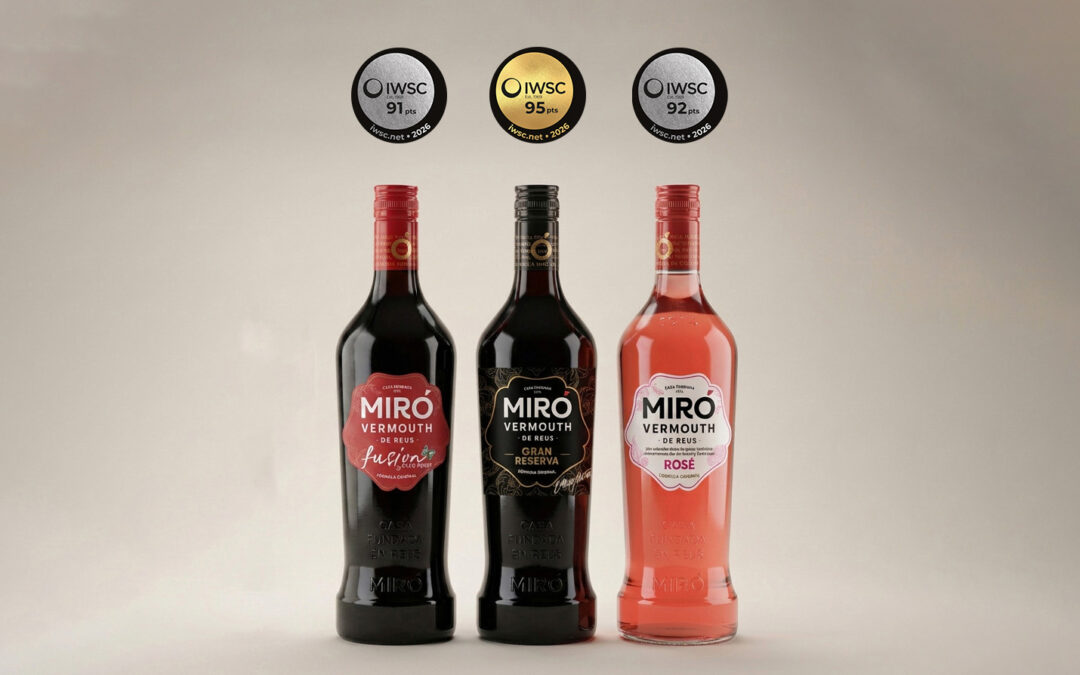 Miró Vermouth shines once again at the International Wine & Spirit Competition with new international awards