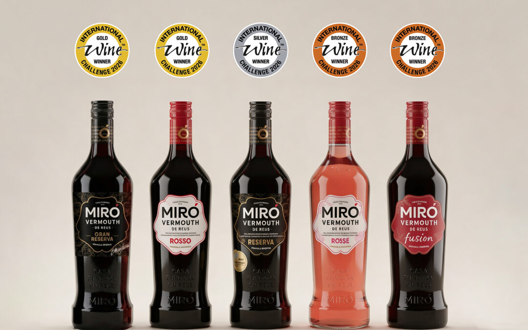 Miró Vermouth triumphs at the International Wine Challenge with five international awards