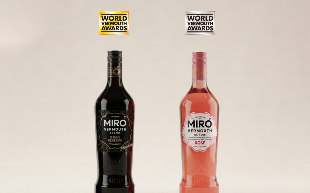 Miró Vermouth triumphs at the World Vermouth Awards with two new international recognitions
