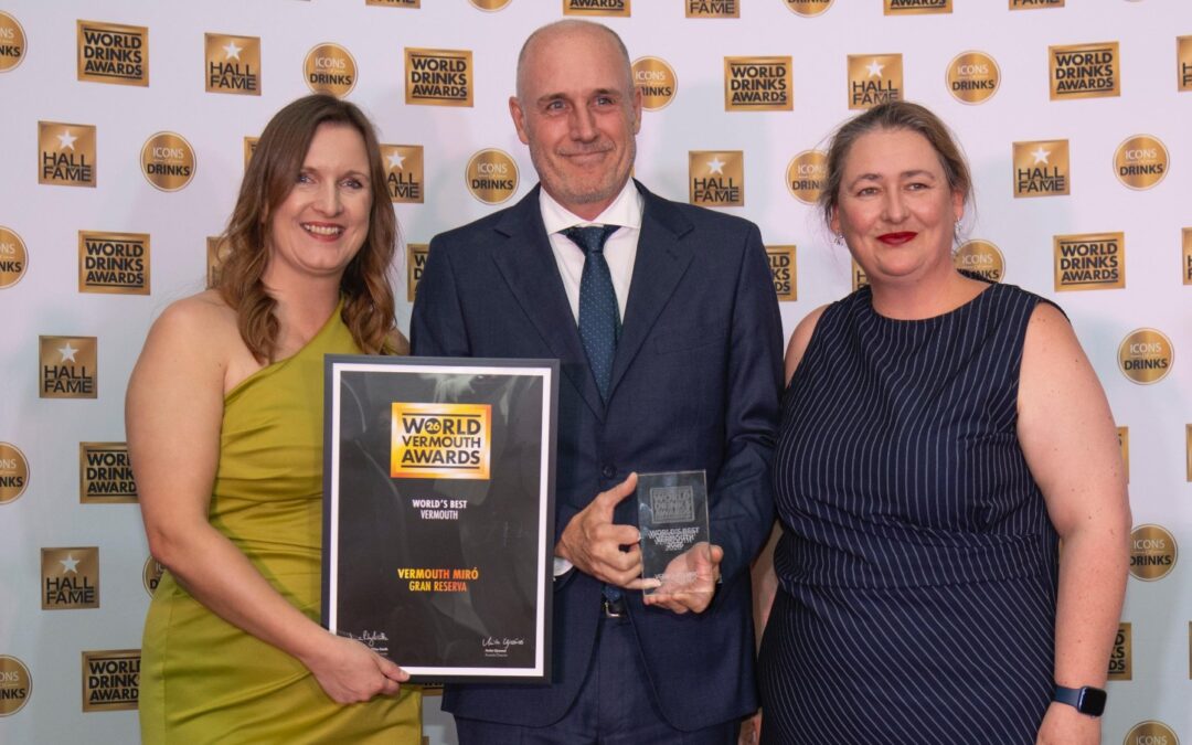 Miró Gran Reserva Named World’s Best Vermouth at the World Drinks Awards in London