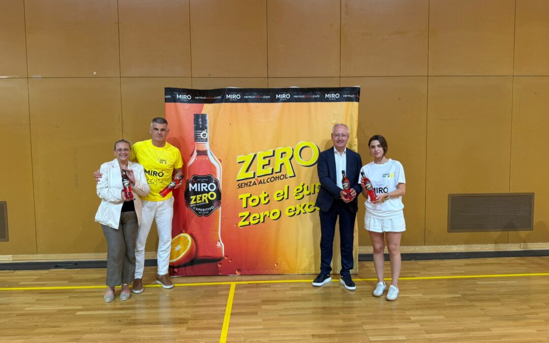 Miró Zero y Campus Enric Masip: el aperitivo sin alcohol también acompaña al deporte