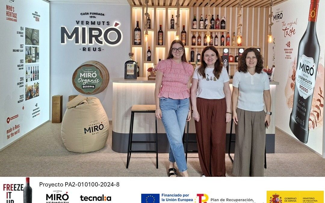 Miró Vermouth avanza en el proyecto FREEZE-IT-UP junto a TECNALIA